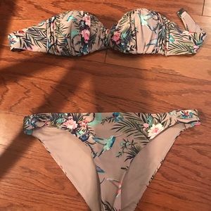 HM bathing suit- top is 8, bottom is 10